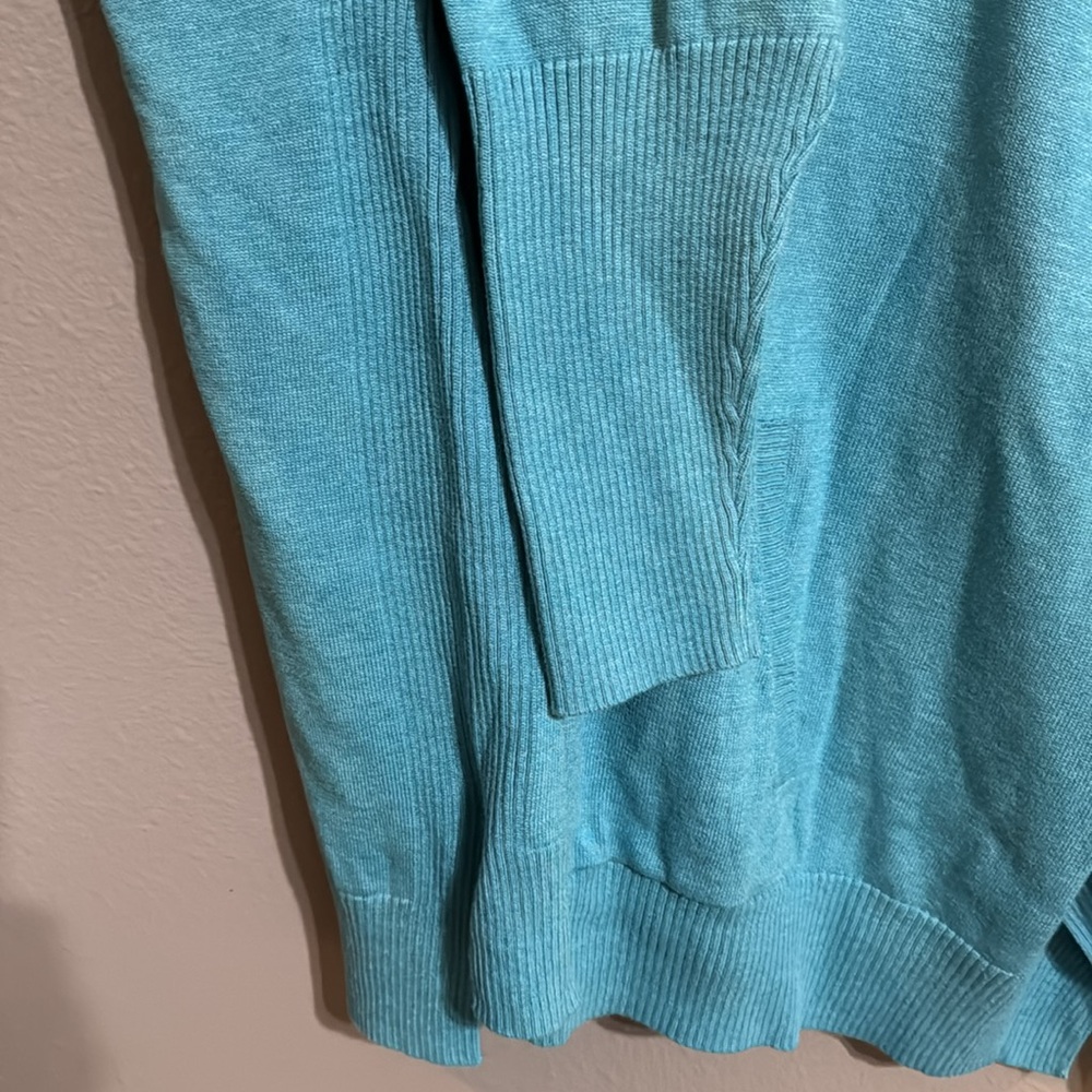 Cabi hooded sweater - XL turquoise blue color - Picture 3 of 4